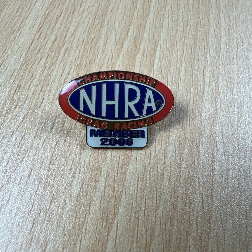 NHRA Member 2006 Drag Racing Hat Pin National Hot Rod Championship